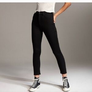 Denim Forum Black Skinny Jeans